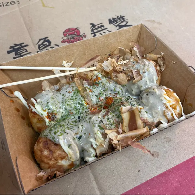 蟹膏章魚燒