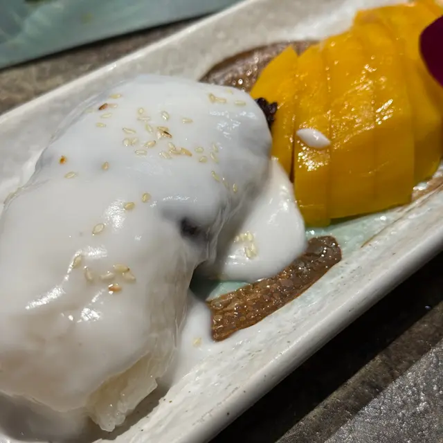 芒果黑白糯米飯