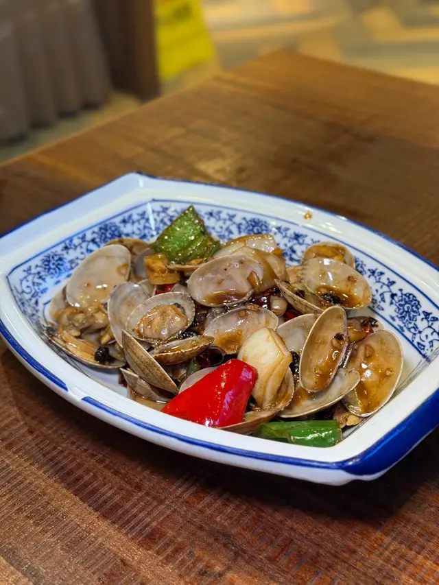 豉椒炒蜆