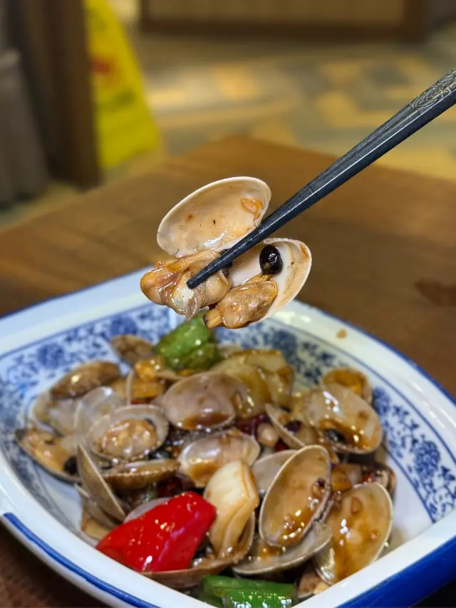 豉椒炒蜆