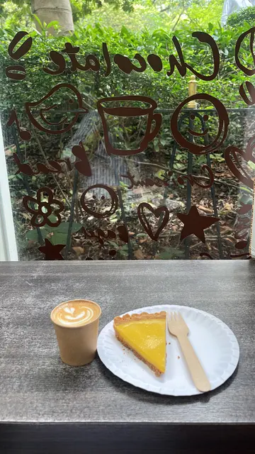Piccolo Latte  &  Lemon Tart