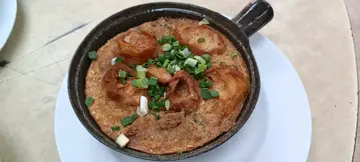 雞蛋焗魚腸