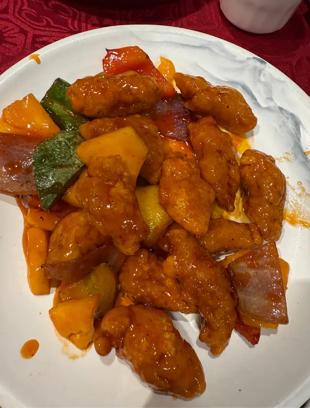 又係啖啖肉、新鮮炸起一d都唔鞋