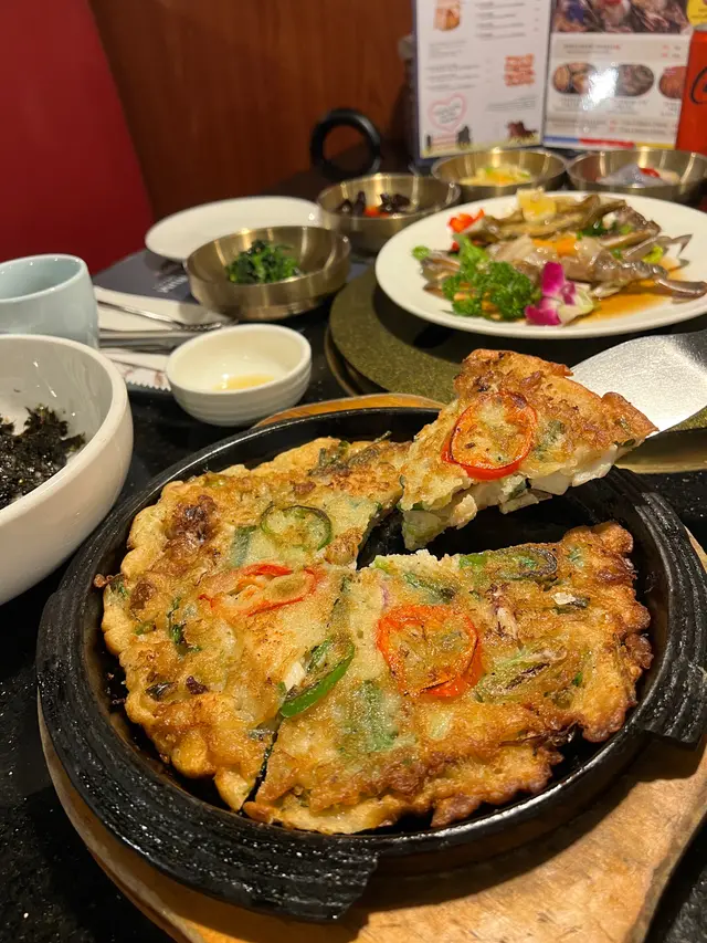海鮮蔥煎餅