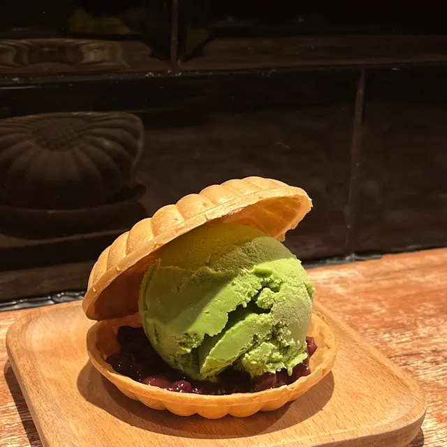 宇治抹茶最中餅