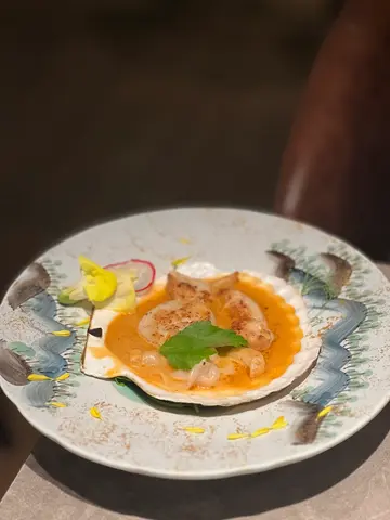 蝦濃湯冬陰功煮北海道帶子