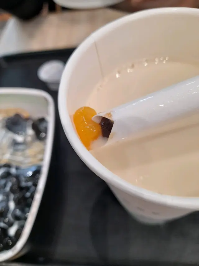 凍QQ豆漿少糖