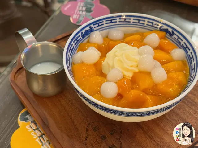 芒果小丸子芝士布丁