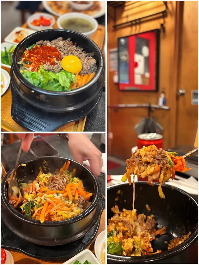 韓式牛肉石鍋飯套餐