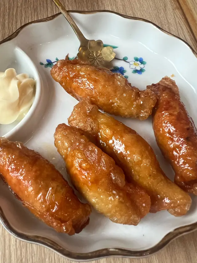 炸雞皮餃子🥟 （五件）$58