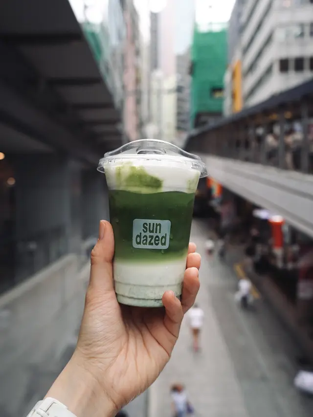 招牌奶蓋抹茶拿鐵 Cold foam matcha latte
