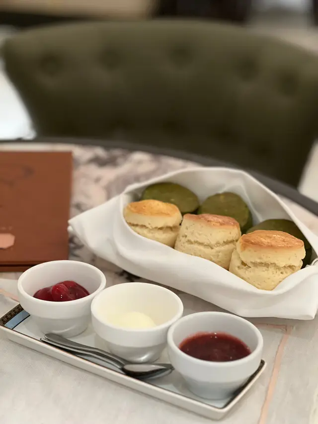 英式鬆餅抹茶鬆餅
