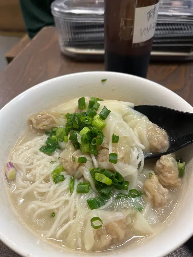 小雲吞麵（轉白麵）