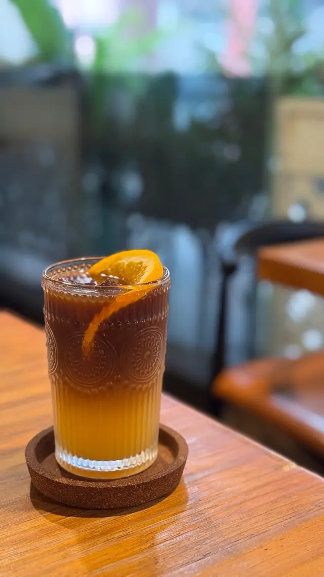 香橙茉莉冰美式