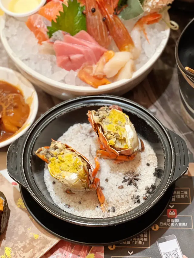 油鹽焗奄仔蟹