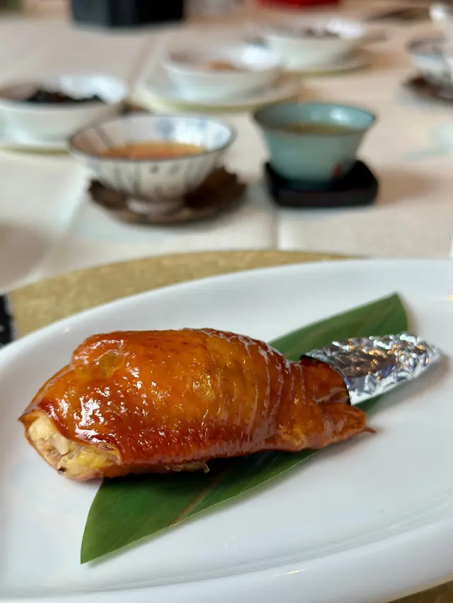 魚翅蟹肉燒釀雞翼