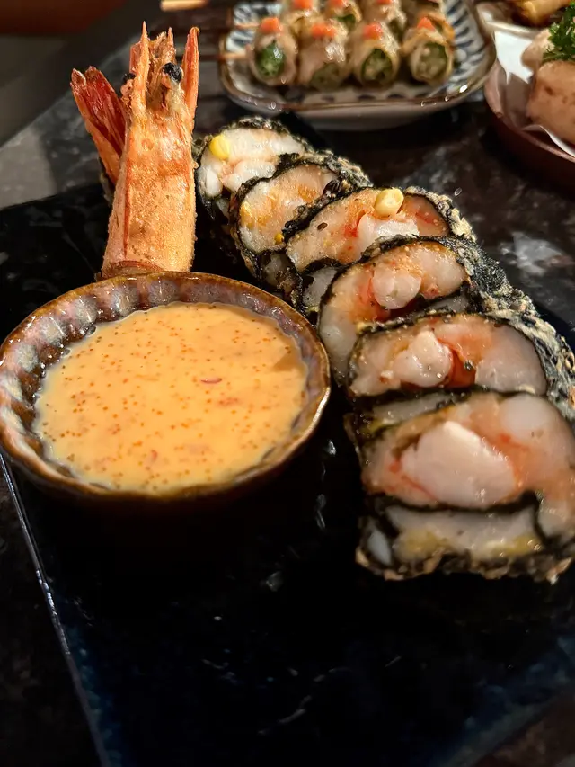 墨魚滑紫菜大蝦