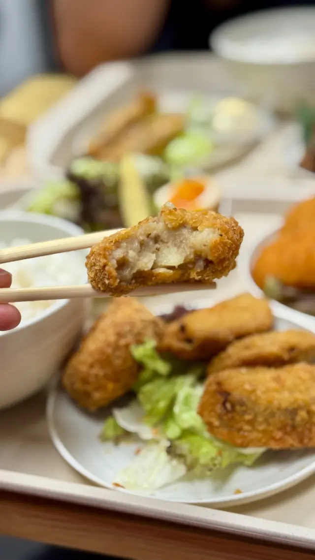 吉列牛舌配牛舌薯餅定食