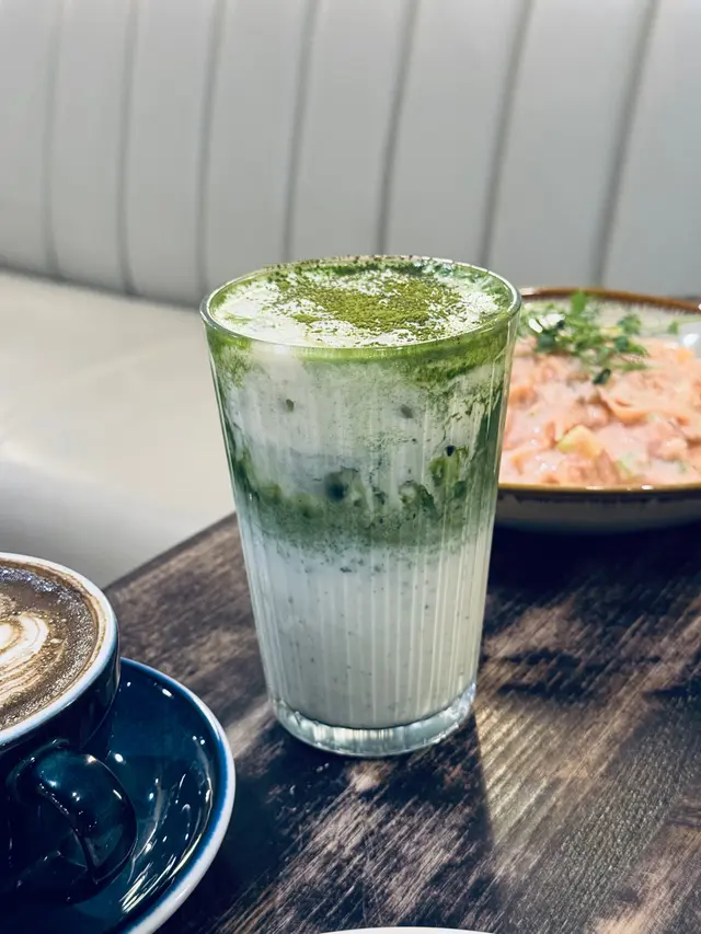 海鹽Kiri芝士奶蓋槙之白宇治抹茶 