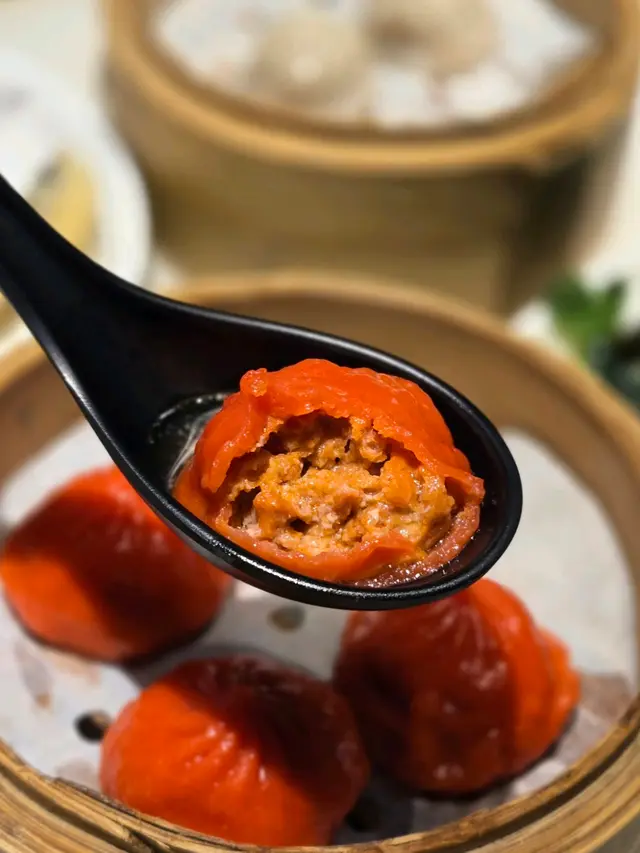 番茄雞肉小籠包