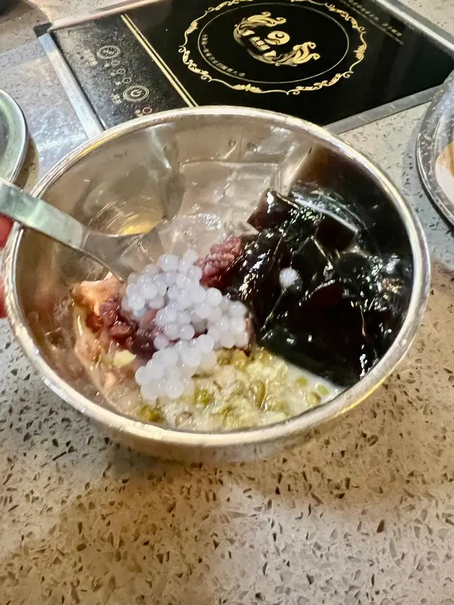 自製台式小丸子涼粉冰