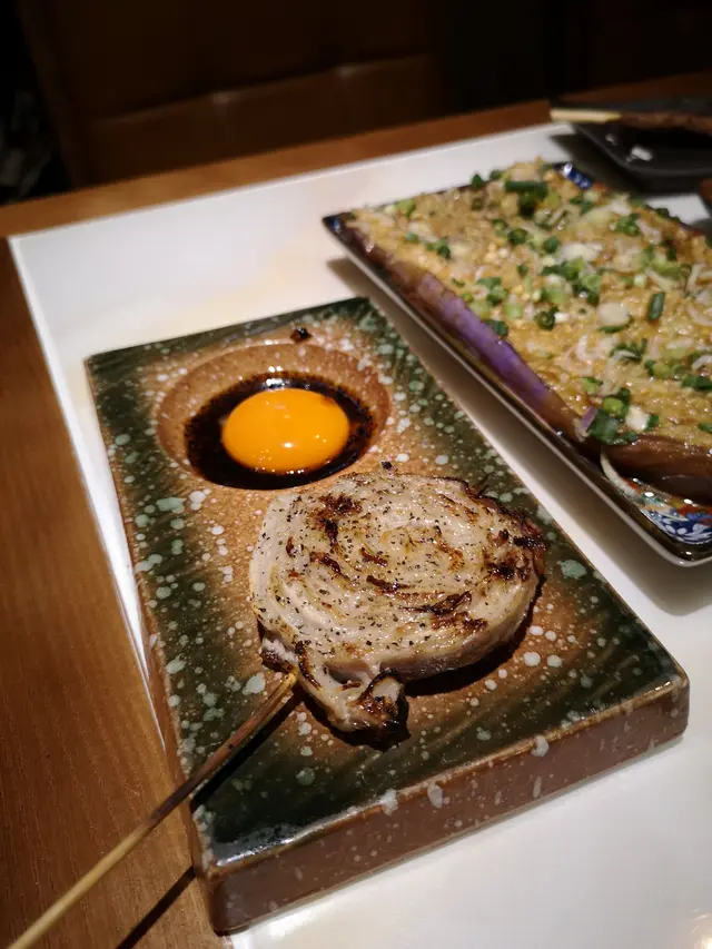 豚肉節瓜波板糖 (付月見)