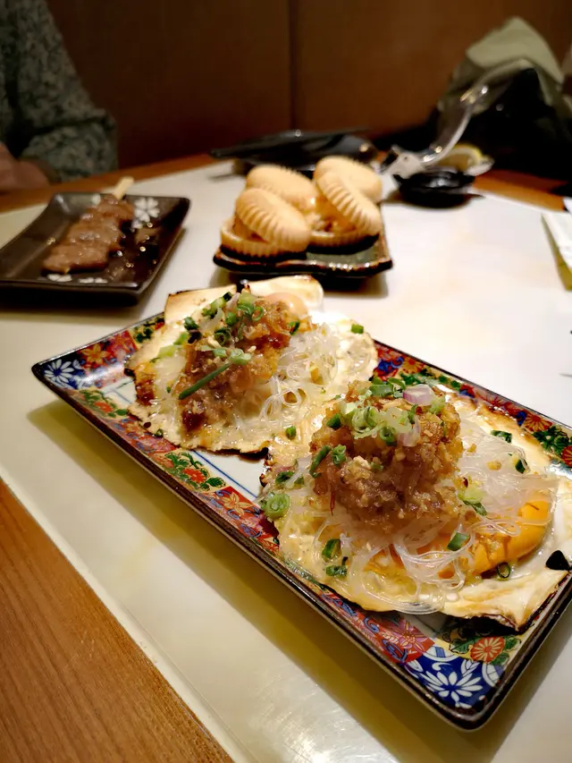 紅蔥油蒜蓉粉絲燒元貝