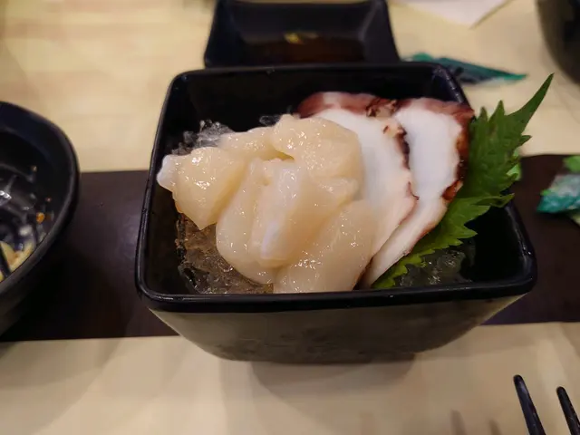 帆立貝&八爪魚刺身