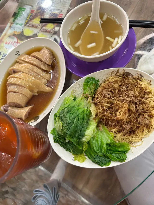 醉雞  蝦籽撈麵