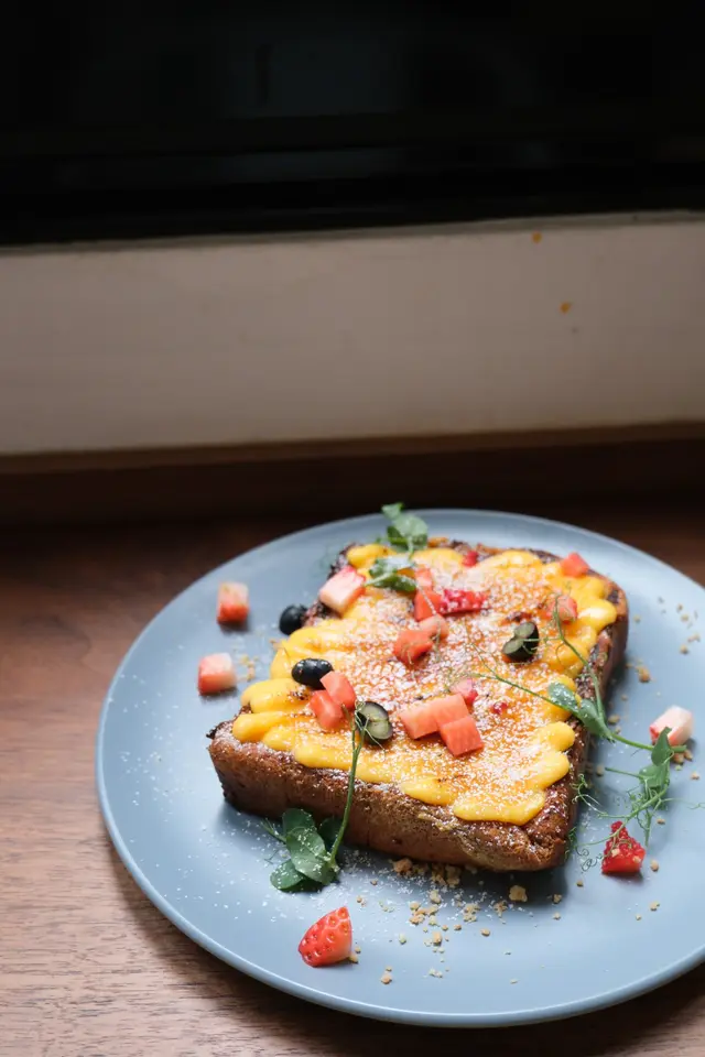 焦糖燉蛋西多士