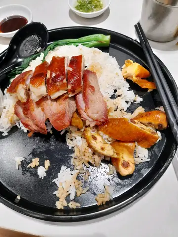 瘦叉燒同油雞翼