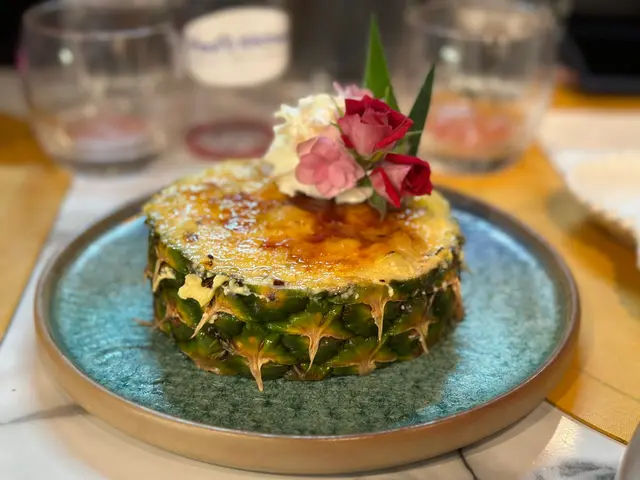 菠蘿焦糖布甸