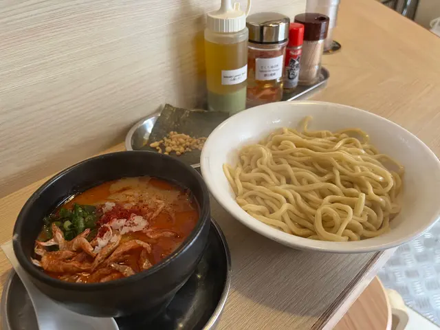 蝦汁醬油沾麵