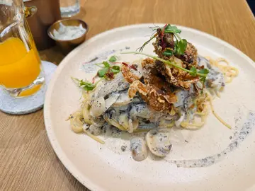 黑松露软壳蟹意粉