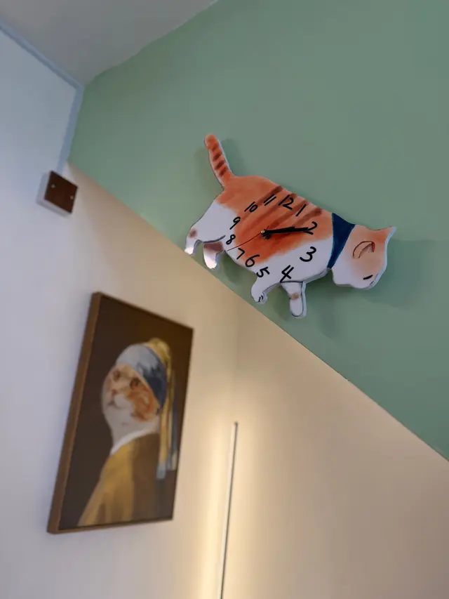 裏面嘅裝飾品都睇得出係寵物友善嘅餐廳🤍🤍￼￼