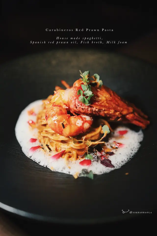 Carabineros Red Prawn Pasta