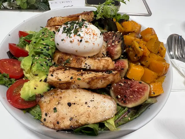 香煎雞胸肉沙律碗