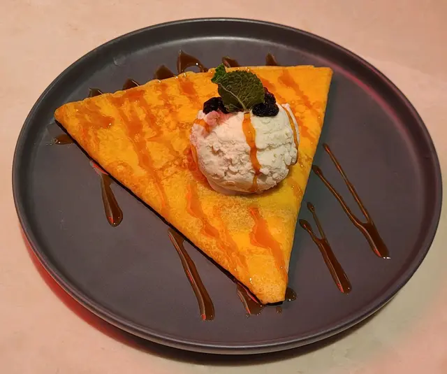 冧酒提子可麗餅