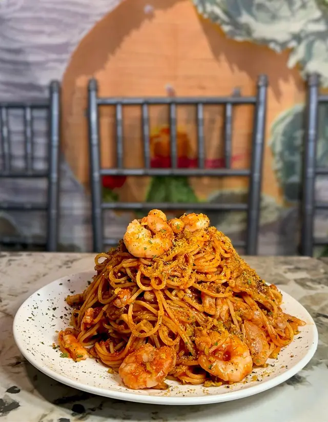 香辣海鮮意粉