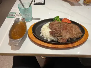 铁板特级肉眼扒饭