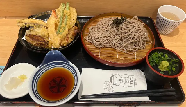 廣島蠔盛合+蕎麥麵