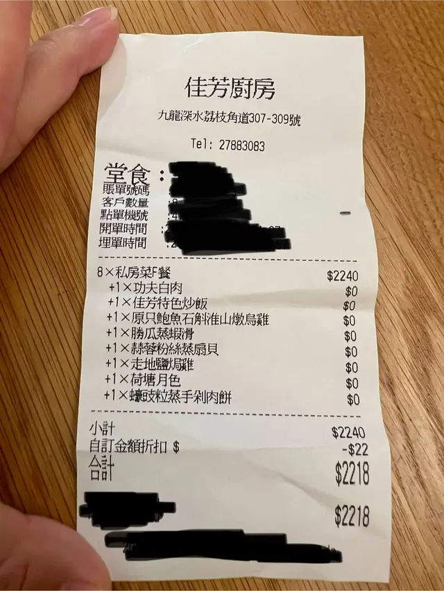 性價比低既私房菜
