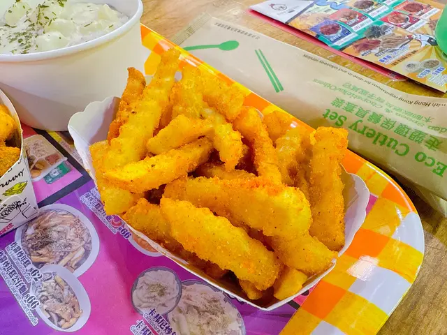 配狂熱脆薯條（細）