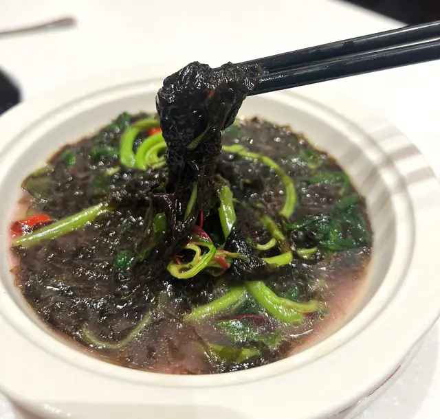 濃湯紫菜浸菜苗