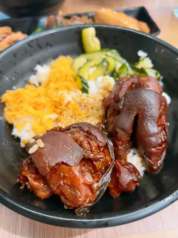 肉松猪脚饭