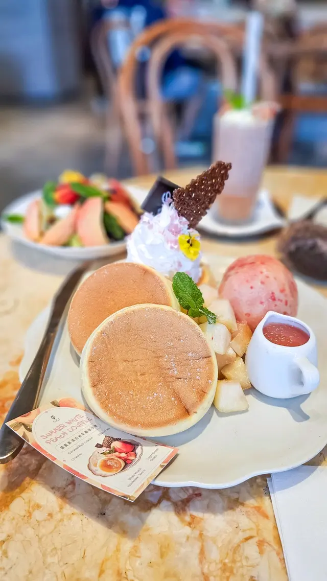 盛夏果漾白桃乳酪梳乎厘