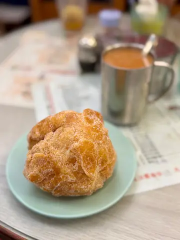 沙翁+熱奶茶