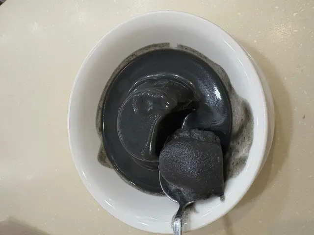 黑芝麻布甸
