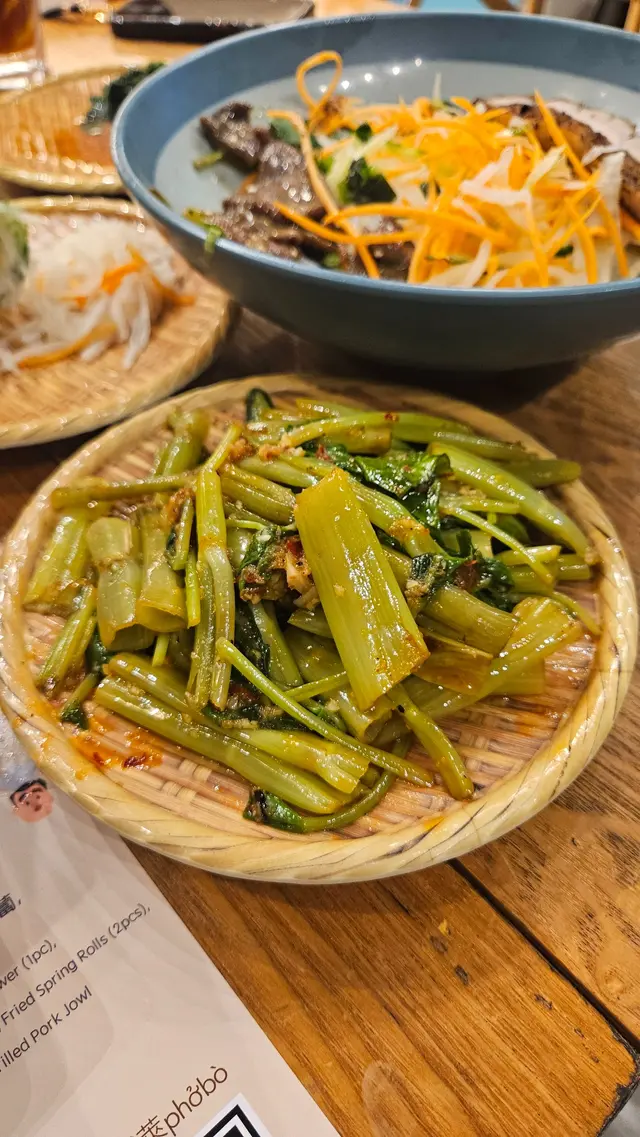 西貢馬拉盞炒通菜