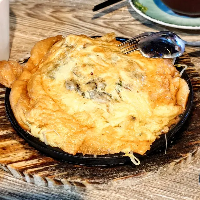 鐵板蠔餅